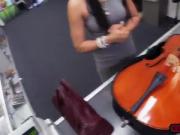 Filthy and sexy Brazilian woman suck cock and fucked on the desk