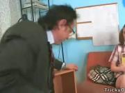 Kamila was surprised that her teacher has such a huge dick