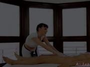 Cute masseuse finger les