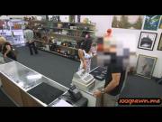 Huge juggs latina nailed in the pawnshop
