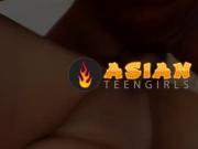 Asian slut gets her ass fucked.