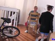 Fratboys suck cock and get fucked at hazing