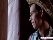 Hot hunk dude Garrett Cooper sucks Markie Coopers huge cock