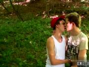 Boy getting butt fucked gay Skylar West has been waiting in the woods for