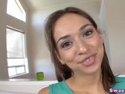 Petite 19yo with pigtails licked and fucked
