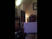 Sissy Reed Barrow living my life as a Sissy Baby Transvestite