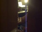 Spying on wife showing on cam