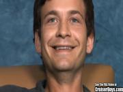Straight boy Todd !st time on camera stroking it