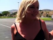 Couple riding an RV gets hot and naughty