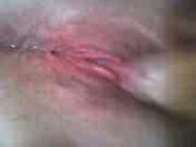 My friend playing with her pussy and cuming