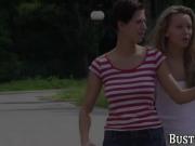 Busty lezzie fingered