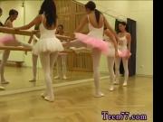 Asian lesbian dildo first time Hot ballet chick orgy