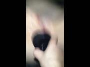 girlfriend being fucked black dildo