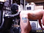 Himself a blowjob gay porn Dungeon sir with a gimp