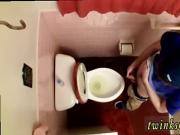 Gay piss swapping Unloading In The Toilet Bowl