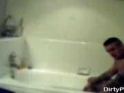Banging Cheating Brunette Amateur In Shower On Hidden Camera