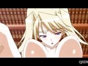Hentai blonde gets cunt smashed on the desk