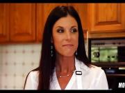 Slutty MILF stepmom and teen