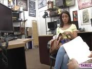 Teen hooker paid to blow huge cock