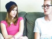 Beautiful and slutty Alaina gets banged