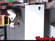 Amateur theif gets fucked