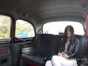 Beautiful tourist fucks fake taxi driver in public
