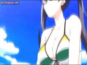 Big meloned anime slut gets oral