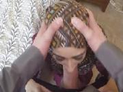 Dude gave money and cock for an Arab lady