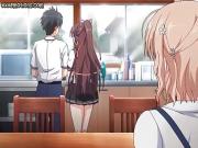 Good looking brunette anime