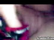 Amateur Arab girlfriend gets pounded in bedroom