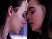 Hottie college babes Chanel and Marley in a hot lesbian sex
