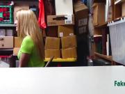 Long dong disappears in blonde girl