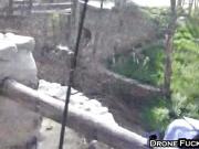 Hottie Jaclyn Taylor gets banged outdoor