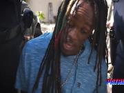 Sexy cops pounded by black thief