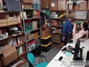 Sexy big tits office milf Suspect was caught red