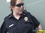 Black dude forced to bang two cops