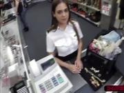 Little Latina stewardess gets fucked